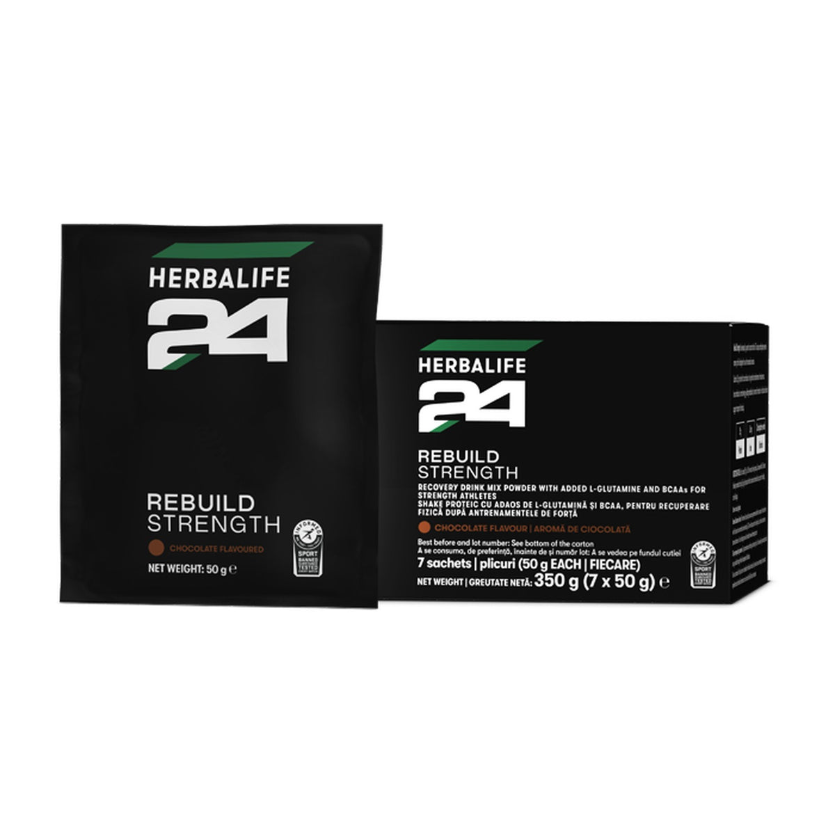 h24 rebuild strength chocolate 7 sachets