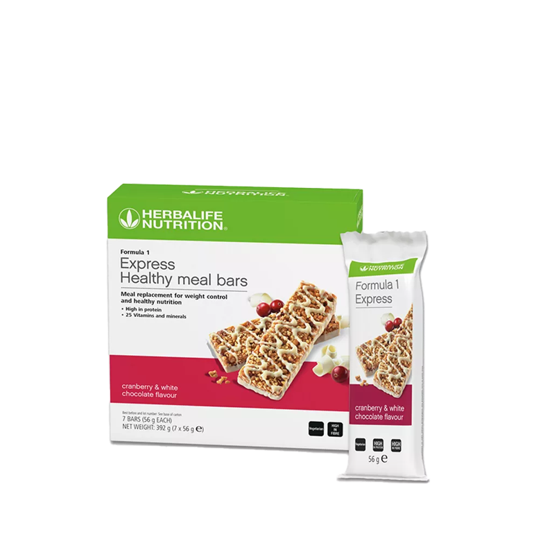Healthy Meal Bar Cranberry & White Chocolate