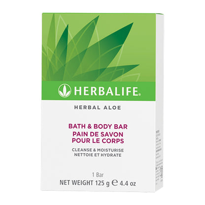 herbal aloe bath body bar