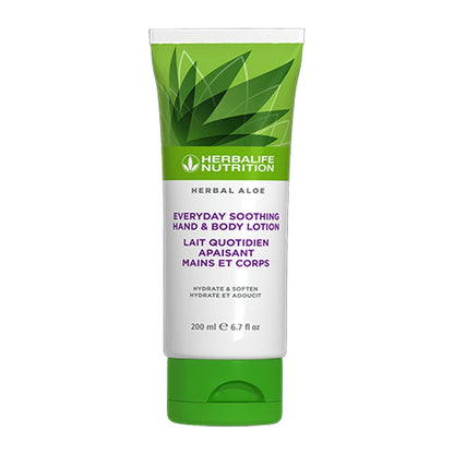herbal aloe hand body lotion